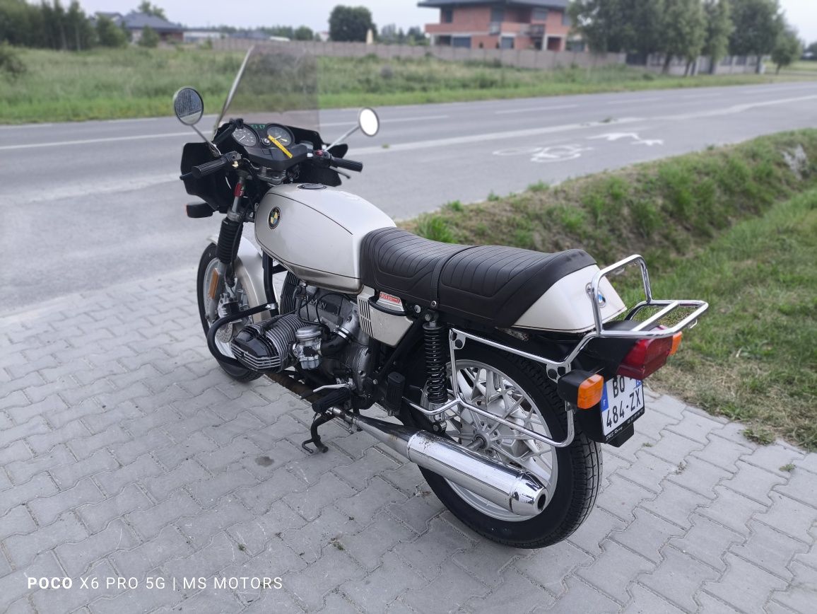 BMW R 45 1980 rok klasyk zabytek