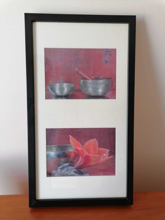 moldura 25x45cm preta e versatil