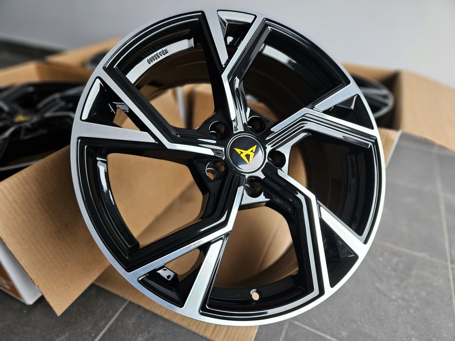 Cupra Formentor 18 " Nowe 5x112 Leon Felgi Czarne Alufelgi ET40
