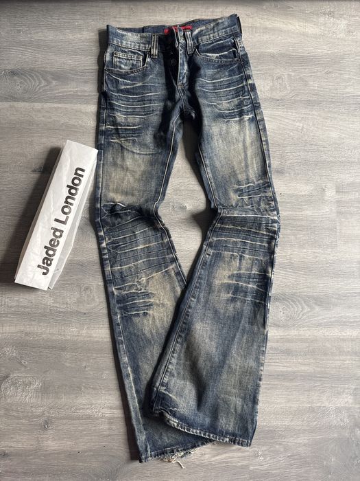 jaded london flared jeans
