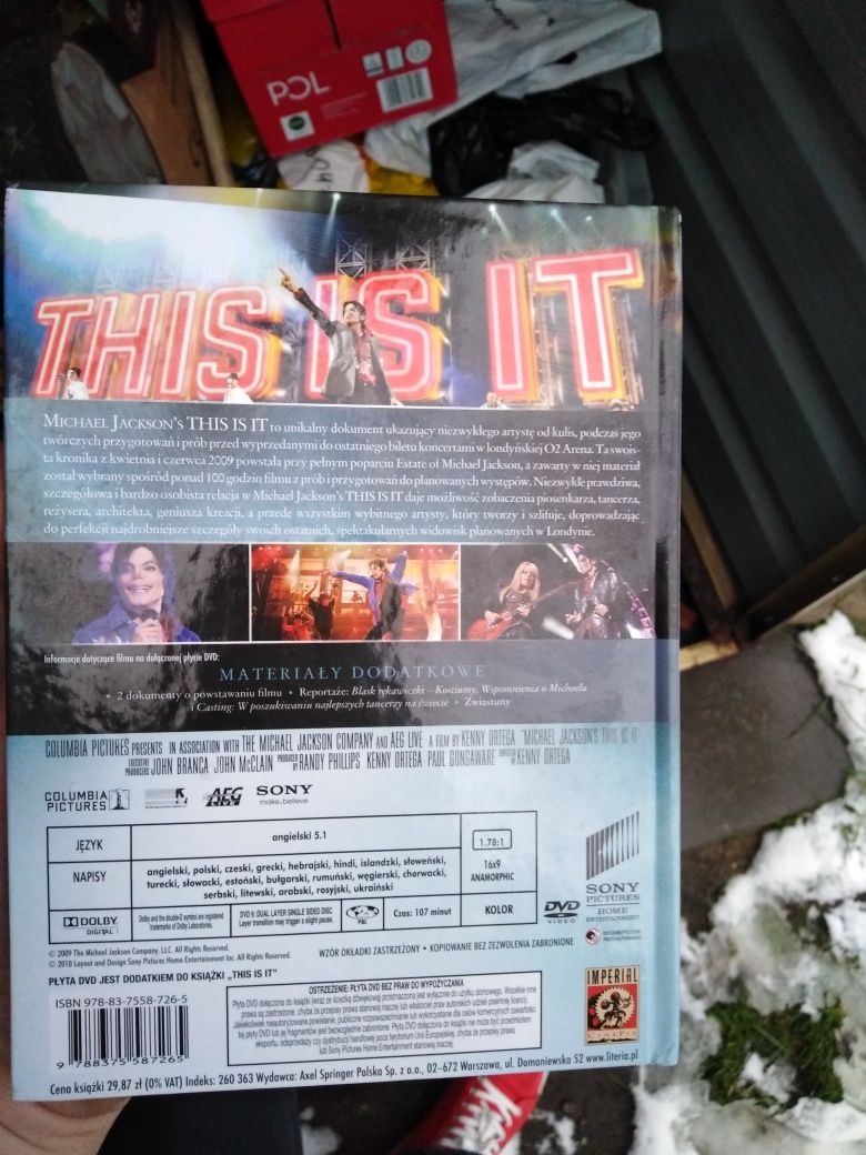 Film this is it na cd