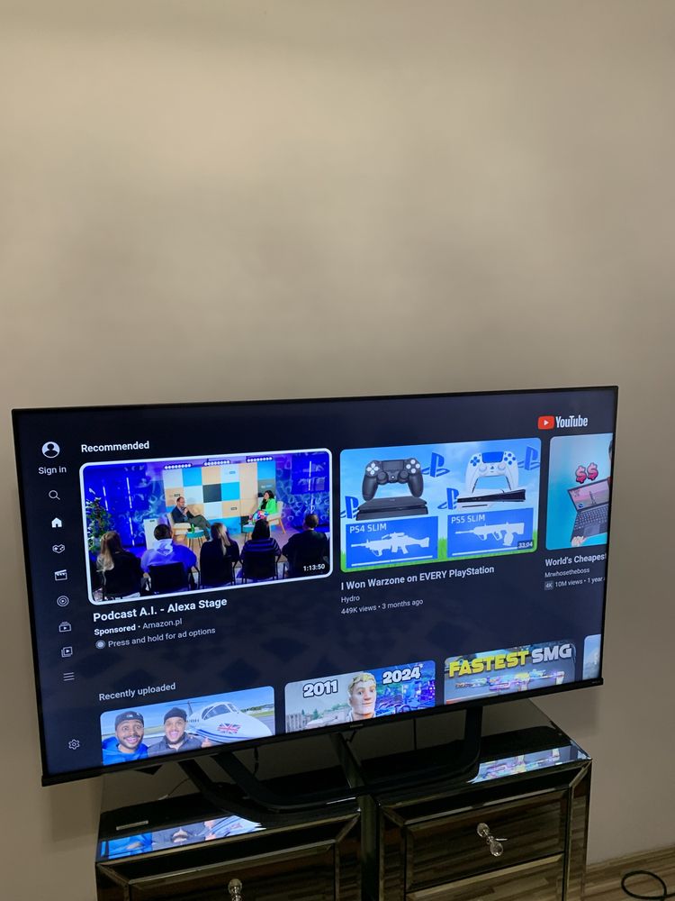 Telewizor hisense 4k 55 cali na gwaranci