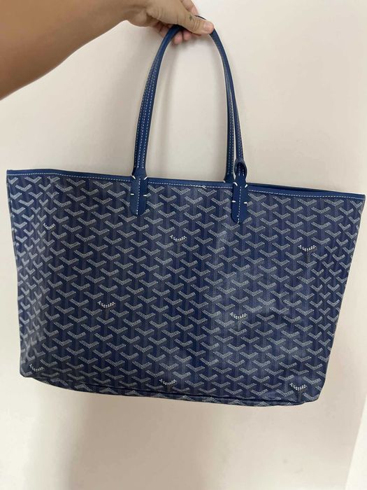 goyard torebka damska a4 niebieska shopper