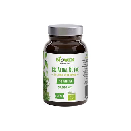 BIO Algae Detox - 500 mg - 240 tabletek