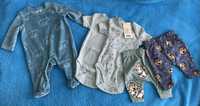 Комплект дитячого одягу в пологовий 56 р чоловічок боді штанці дитячі