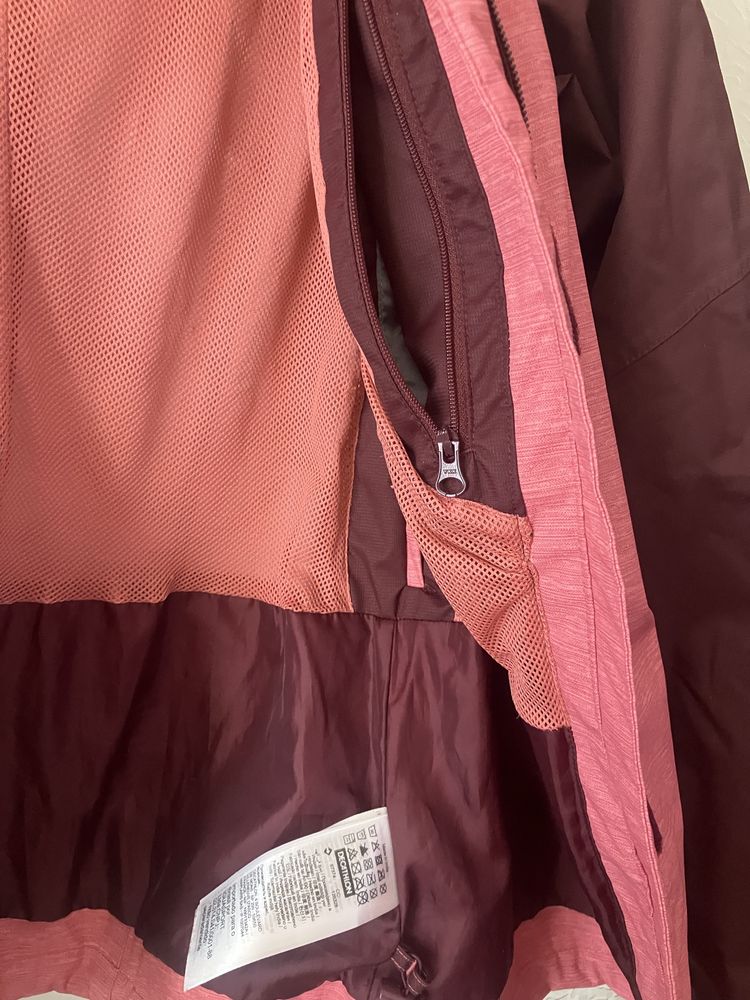 Decathlon kurtka wiatrowka dziewczęca Ouechua roz.XS