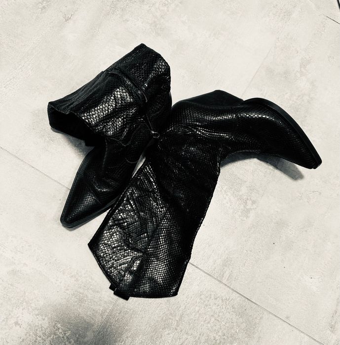 Ковбойки/козаки Zara, ід.стан, 38 р, шкіра