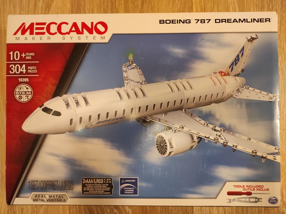 Конструктор Meccano Boeing 787 Dreamliner 16305