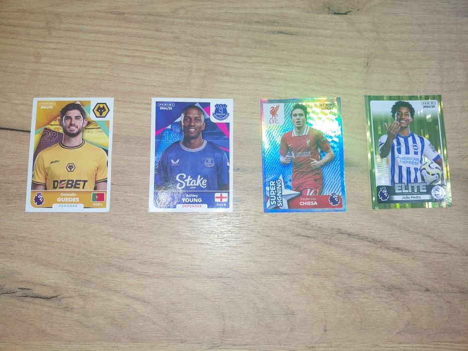 Колекційні картки наліпки panini premier league 2024-2025