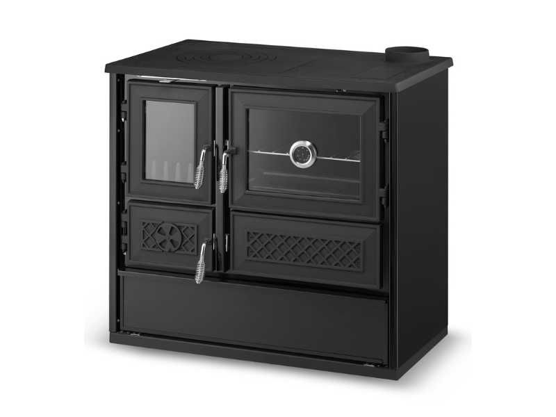 Kuchnia węglowa weftfalka piecokuchnia emaliowana BELLA 802 CZARNA 9kW