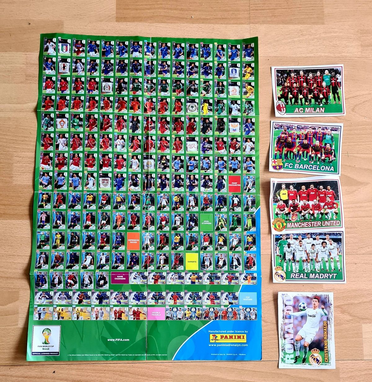 Plakat i pocztówki Fifa World Cup Brasil 2014