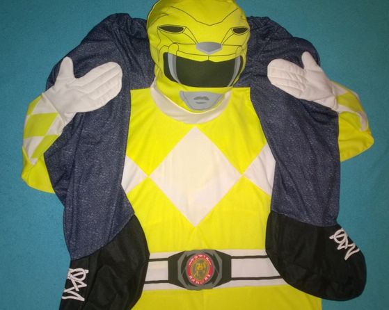 Прикольный костюм Пауэр Ренжерс(Power Rangers)50-54 размер