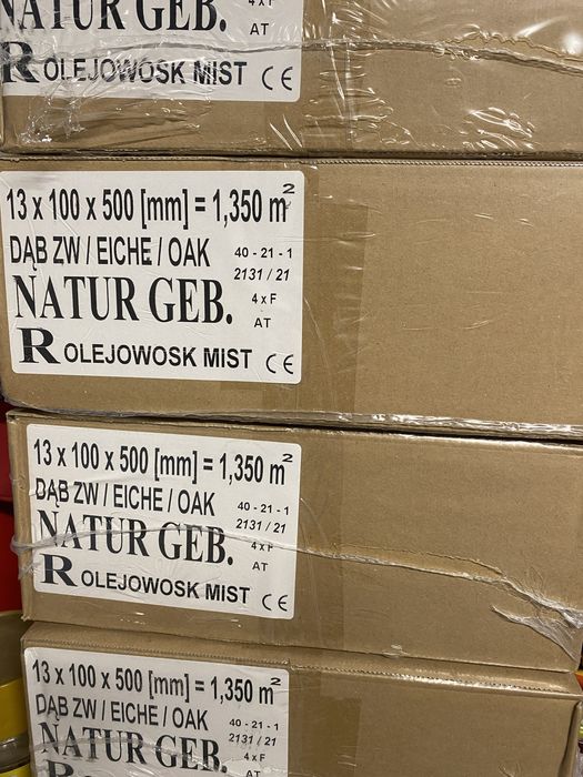 NOWA Podłoga drewniana NATUR FLOOR jodła klasyczna 13x100x500 64,80m2