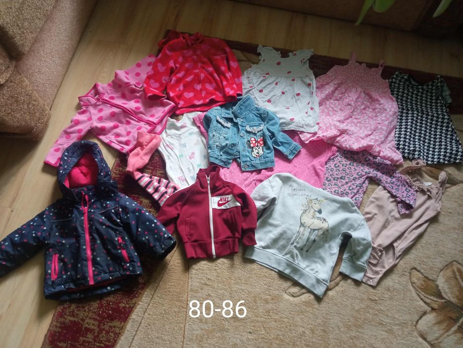 Одяг на дівчинку 80  86 р