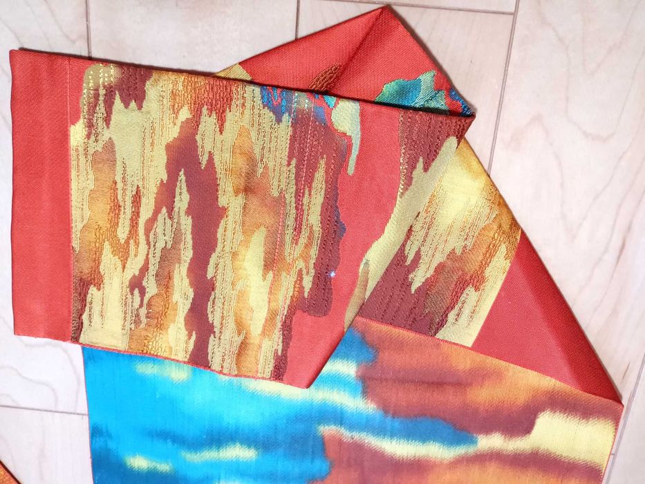 Pas do kimono Nagoya obi japoński oryginalny COSPLAY