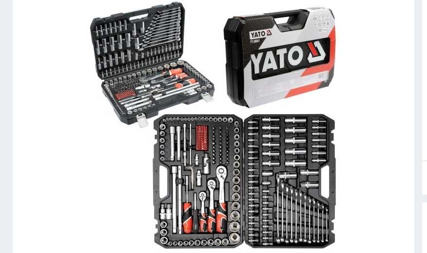 Zestaw narzędzi ręcznych, 122 elementów Yato YT-38901