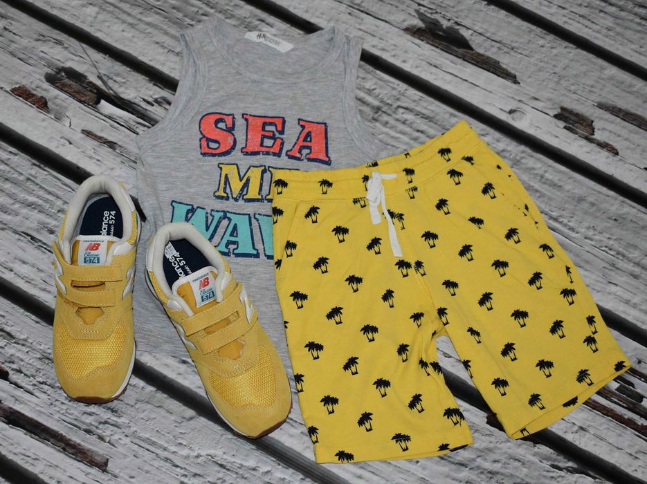 Komplet letni H&M  rozmiar 110/116