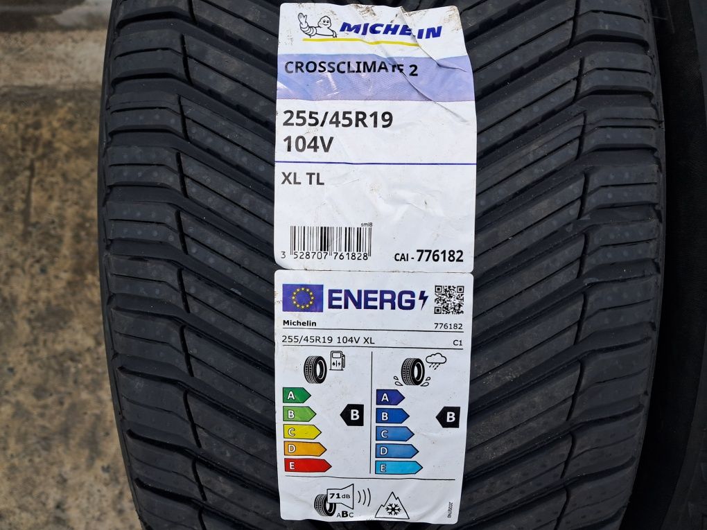 Резина літня, НОВА, 255/45 R19 Michelin Cross Climate 2