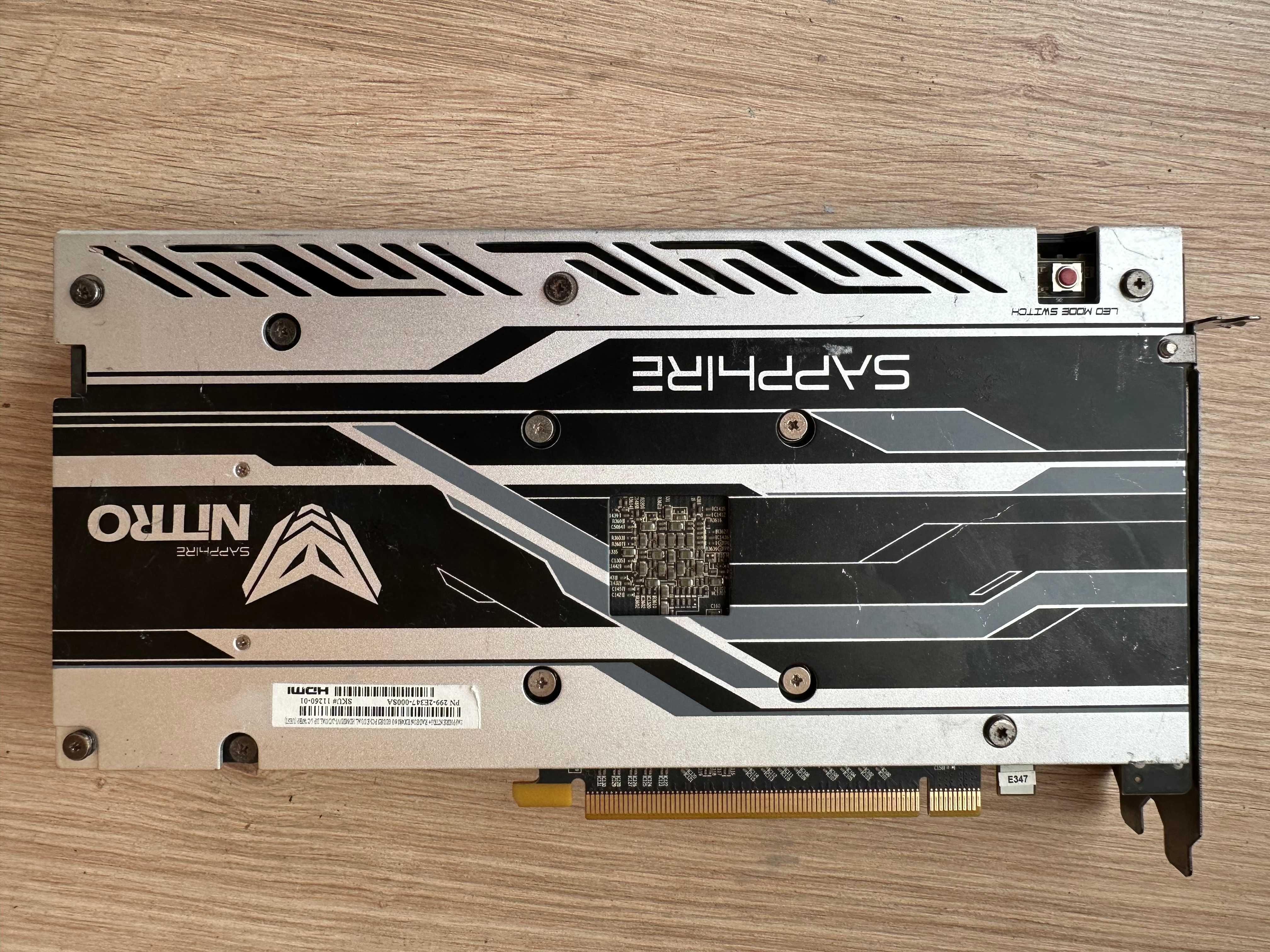 Відеокарта Sapphire Nitro+ Radeon RX 480 8GB GDDR5 Проблемна
