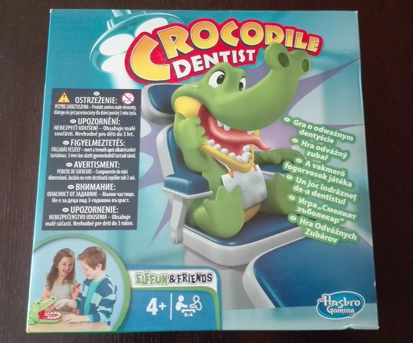 Krokodyl Dentysta HASBRO Gra dla Dzieci B0408