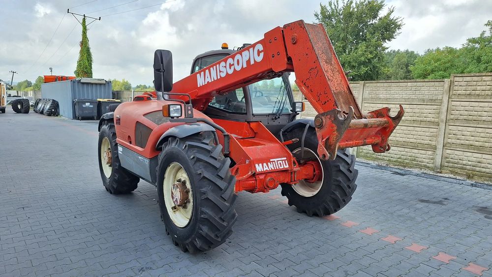 Manitou MT 732  Ładowarka teleskopowa  Nowe opony import Francja 7 metrów mechaniczna bez elektroniki