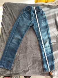 Spodie jeans dla chłopaka 7-8 lat, rozmiar 128