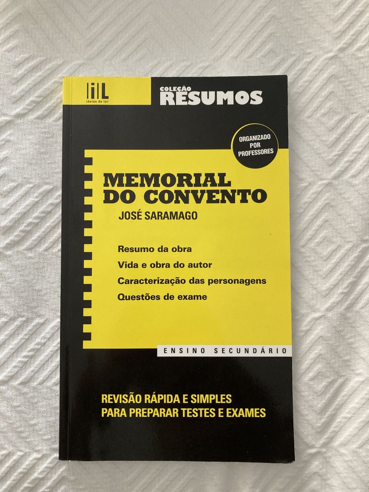 Livros de resumos de obras do secundário