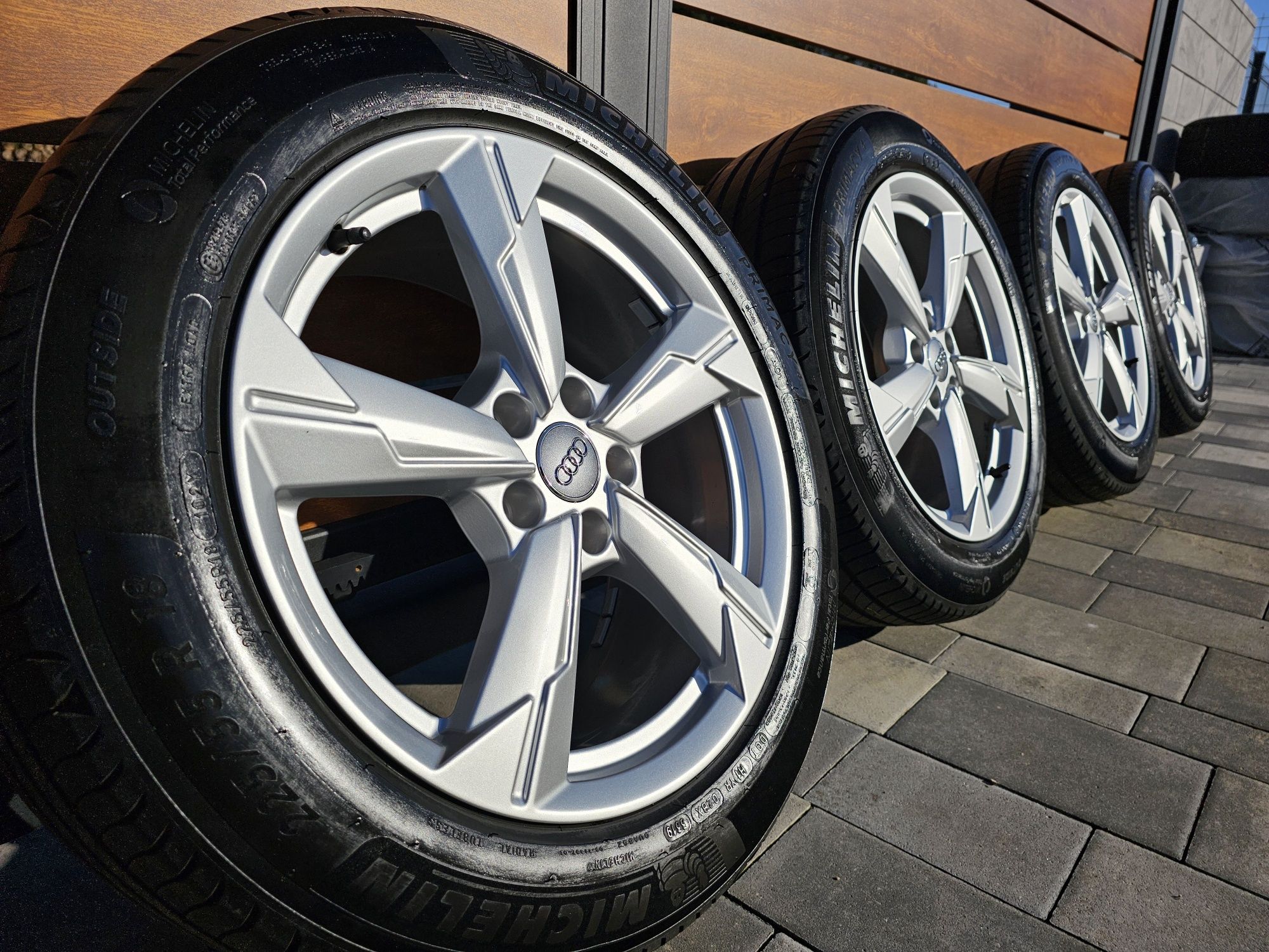 Koła Felgi Audi A6 C8 18" 225/55/18 Super Stan Michelin Primacy 4