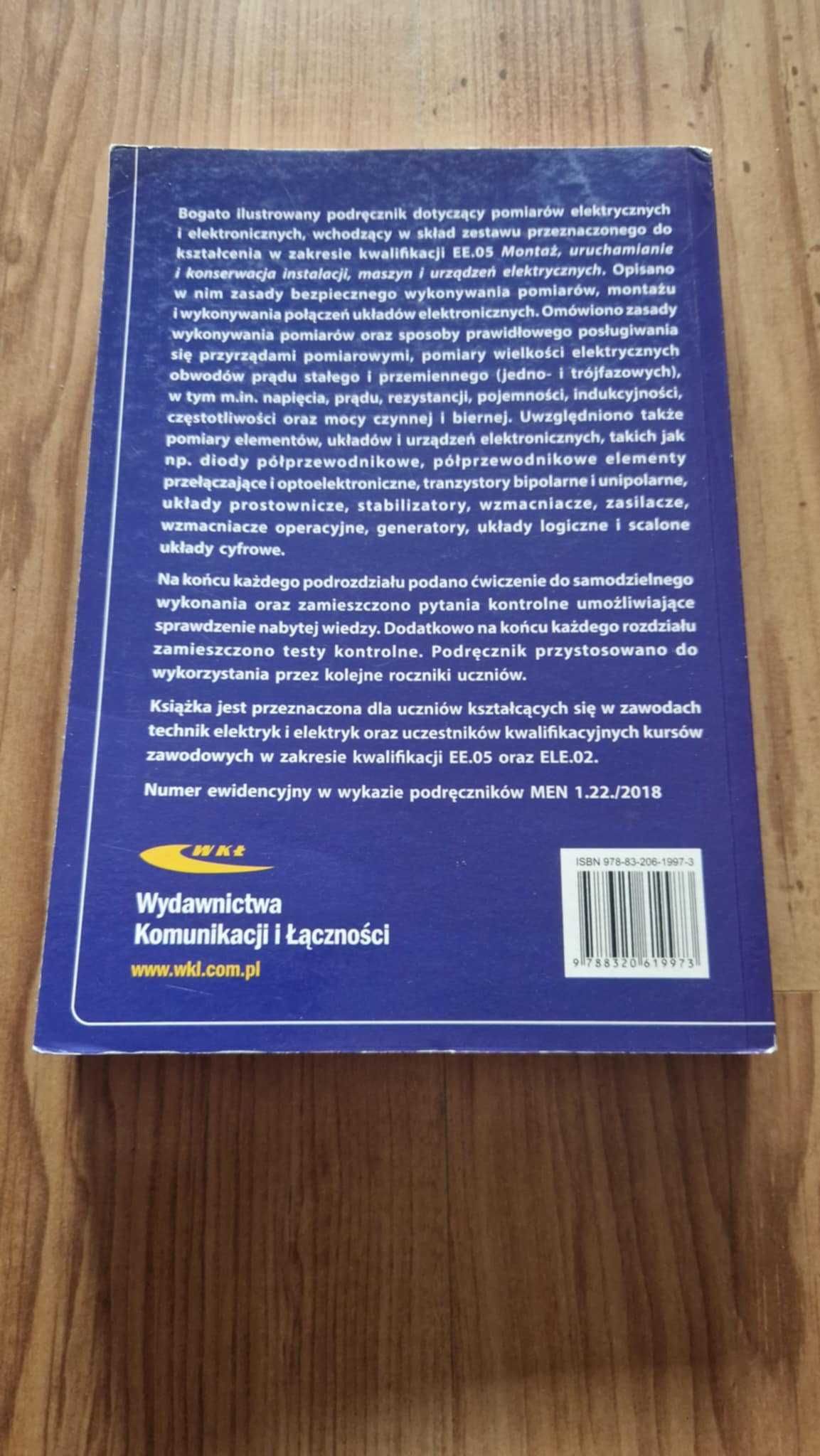 Podręcznik Pomiary elektryczne i elektroniczne