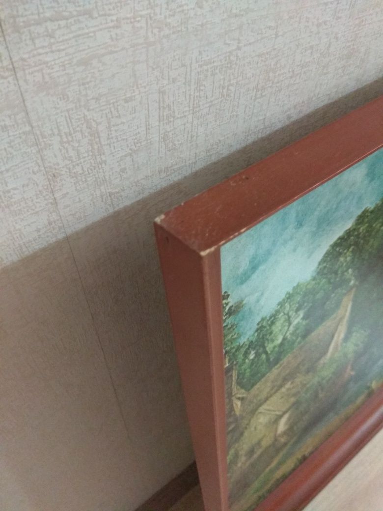 Duży obraz Wóz z Sianem reprodukcja