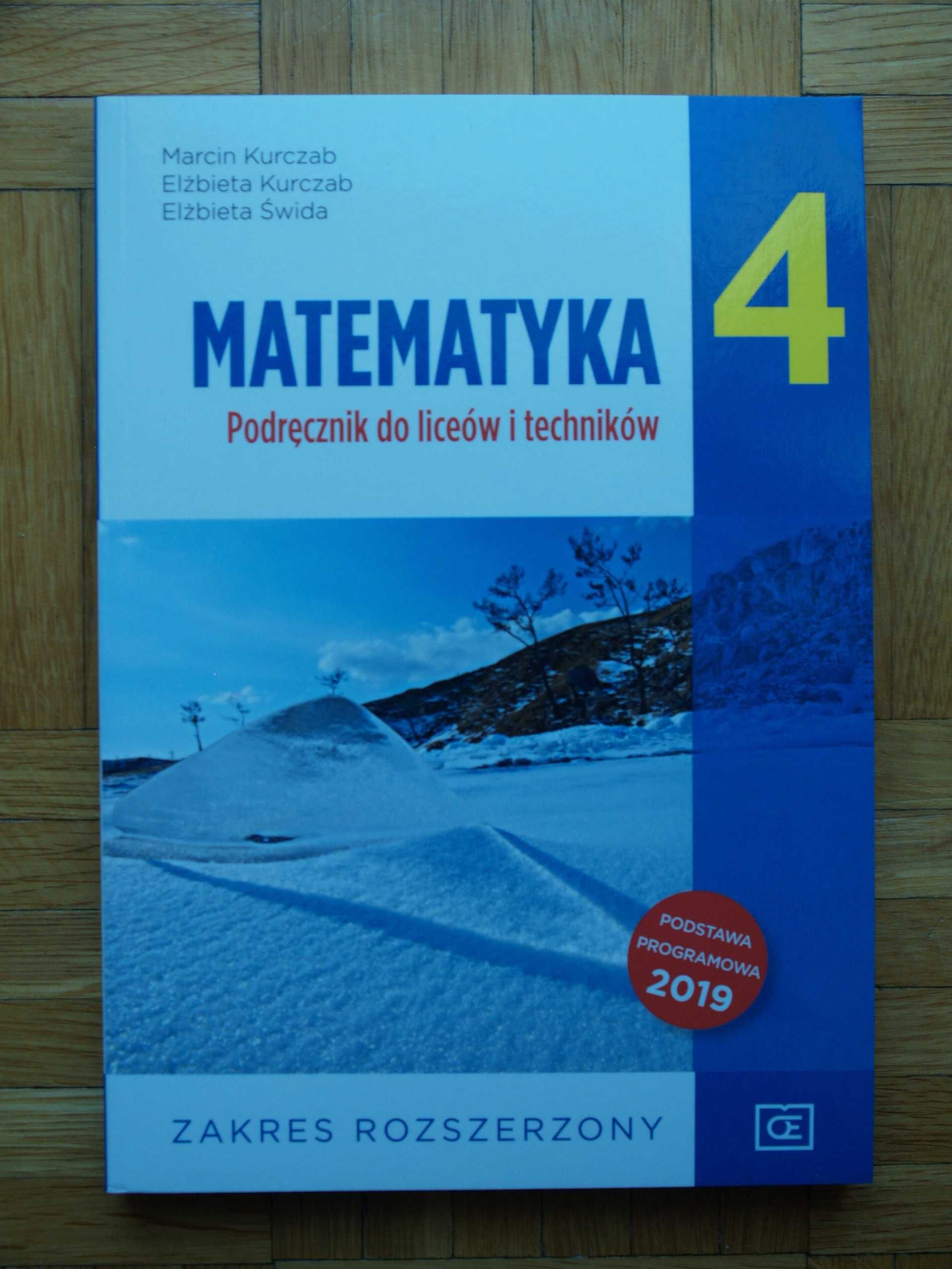 Matematyka 4 Pazdro podręcznik LO / technikum