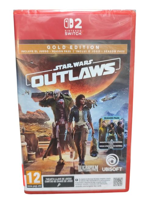 Na Lewara Gra Nintendo Switch 2 Star Wars Outlaws Gold Edition