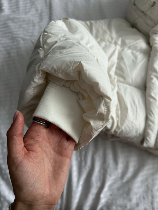 Куртка жіноча, пуховик жіночий, біла куртка