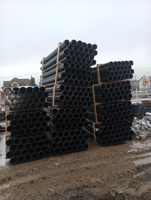 Sprzedam rury dwudzielne 160 czarne