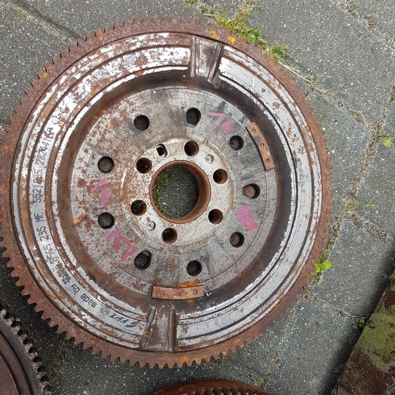 dwumas dwumasa koło zamachowe sprzęgło doblo punto mito bravo II stilo scudo multipla brava 1.9 8v 16v jtd