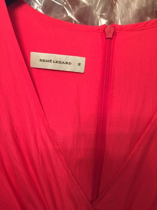 Коктейльное выпускное платье нарядное в пол Rene Lezard оригинал 36