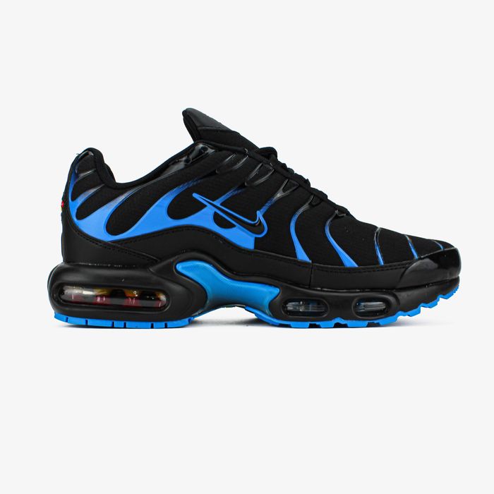 Чоловічі кросівки  Nike Air Max Plus чорний з синім 540 ХІТОВІ