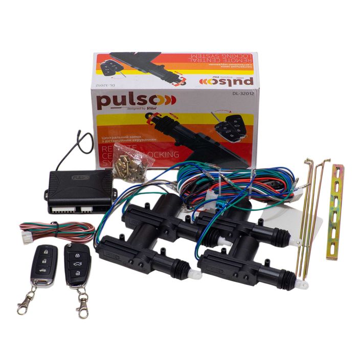 Центральный замок комплект с откидным ключем PULSO