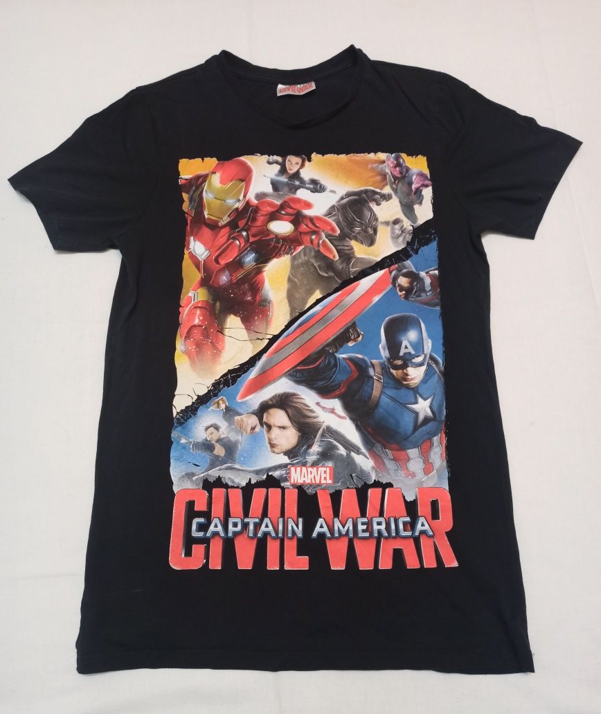 Koszulka męska t-shirt Marvel Captain America Civil War rozmiar S