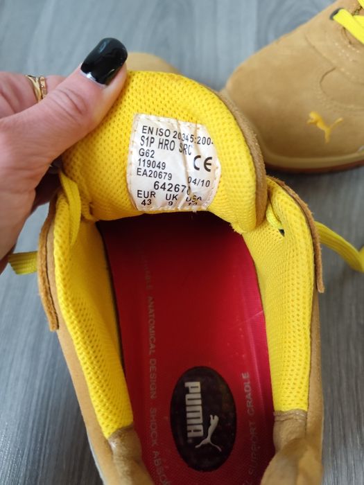 Захистне робоче взуття Puma 43р.