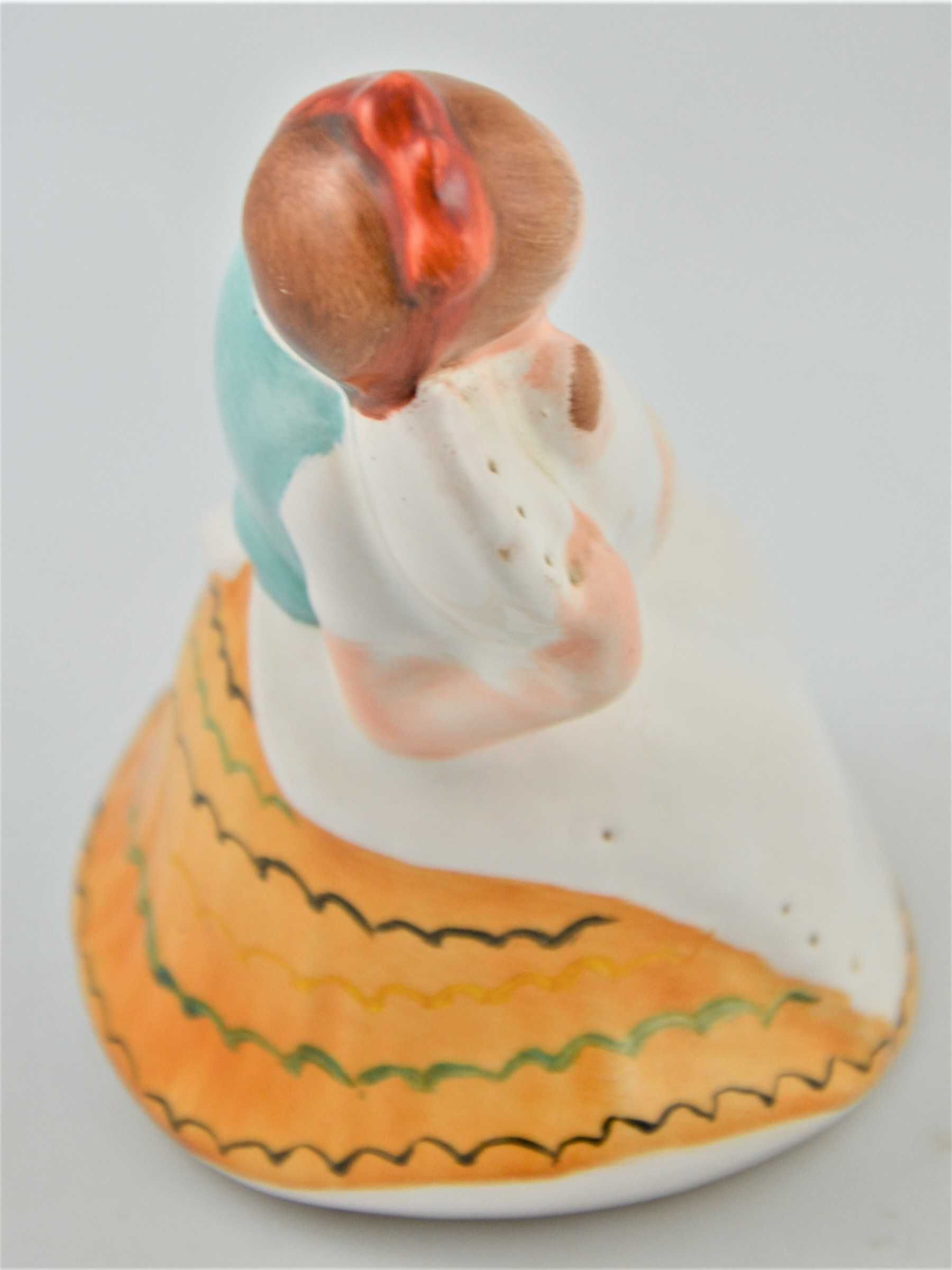 mama tuli niemowlę ceramika Bodrogkeresztúr 1950r