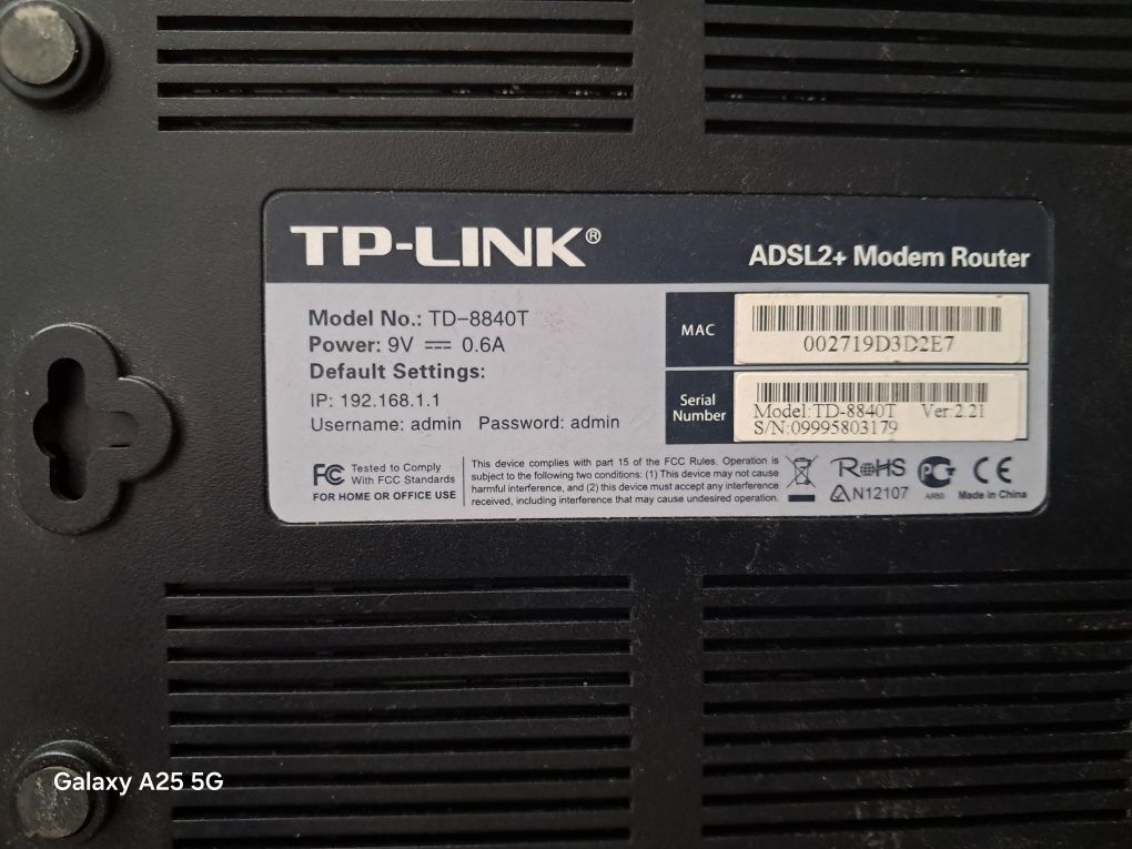 Tp-Link modem Router