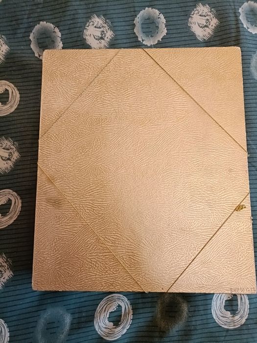 Zestaw kosmetyczny szczotka grzebień lusterko PRL DDR prezent