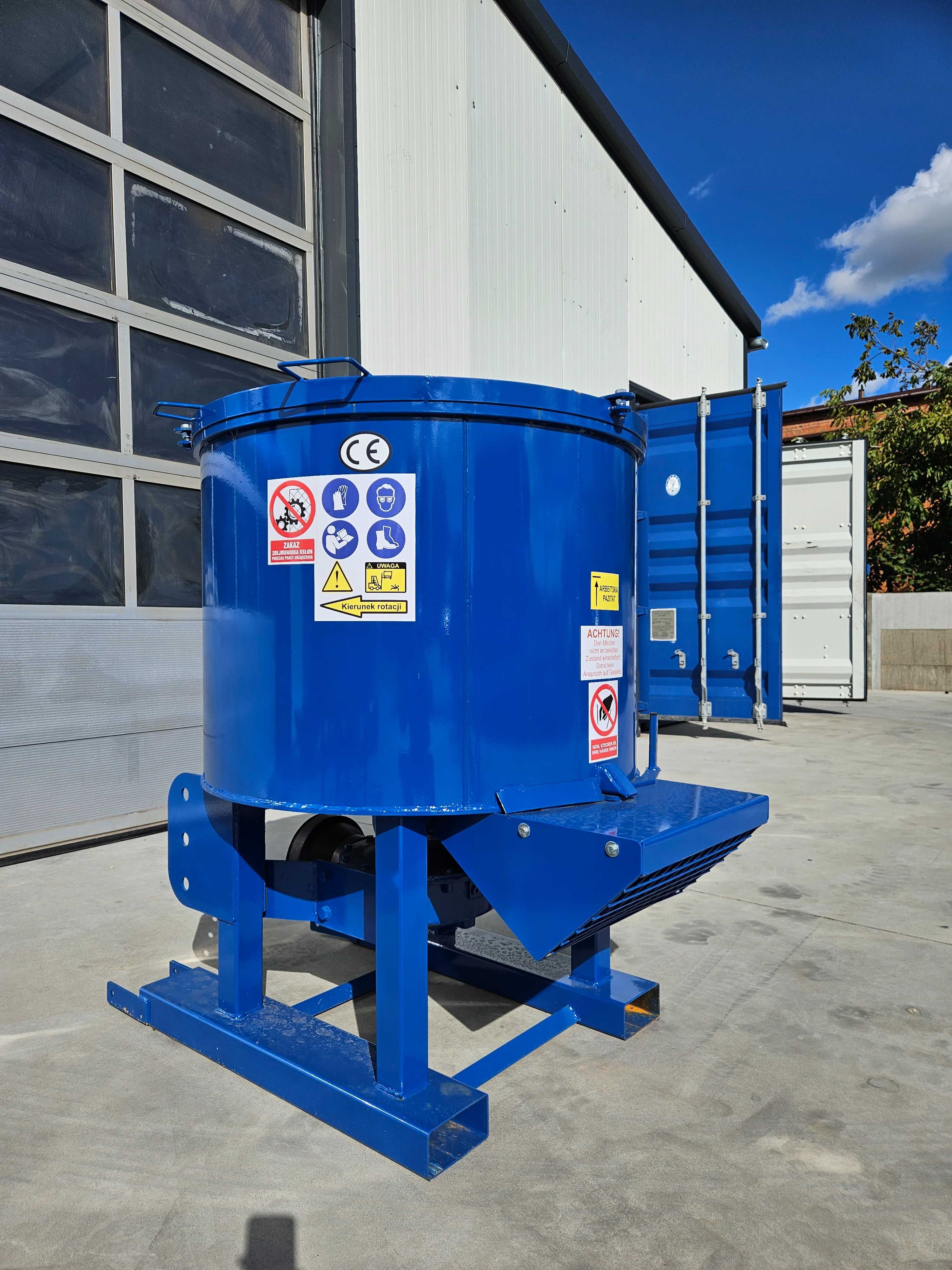 MIESZALNIK BETONU 400 L hydrauliczny Dostawa