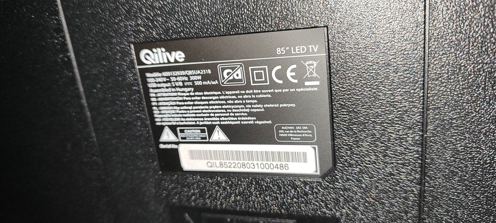 Telewizor TV 85" Gwarancja,Android,GoogleTV
