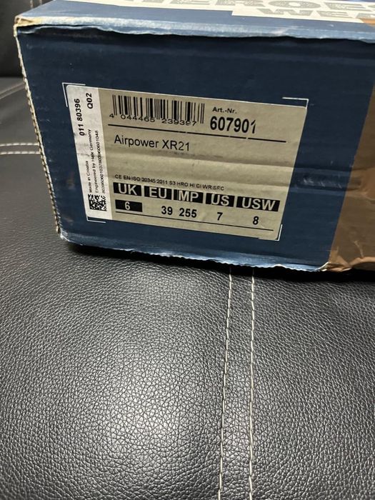 Берцы HAIX Airpower XR21 High Black