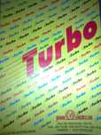 Caderneta vintage de cromos TURBO - Manil - para coleção