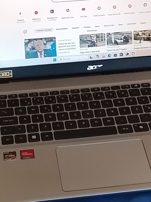 Vendo pc novo da marca acer