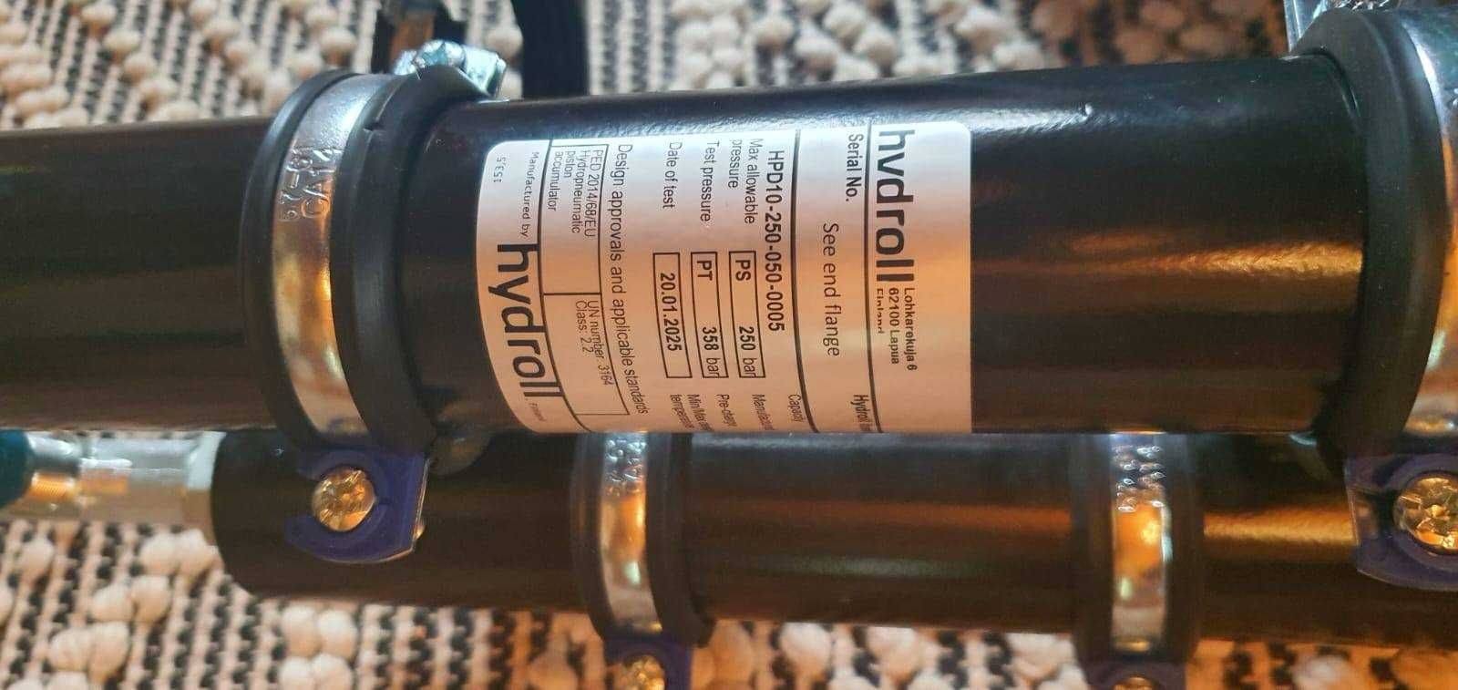 Hydroakumulatory siłowniki do łap podporowych
