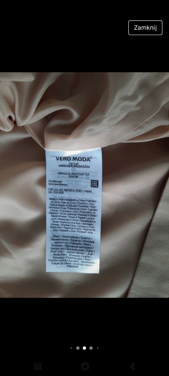 Kamizelka vero Moda